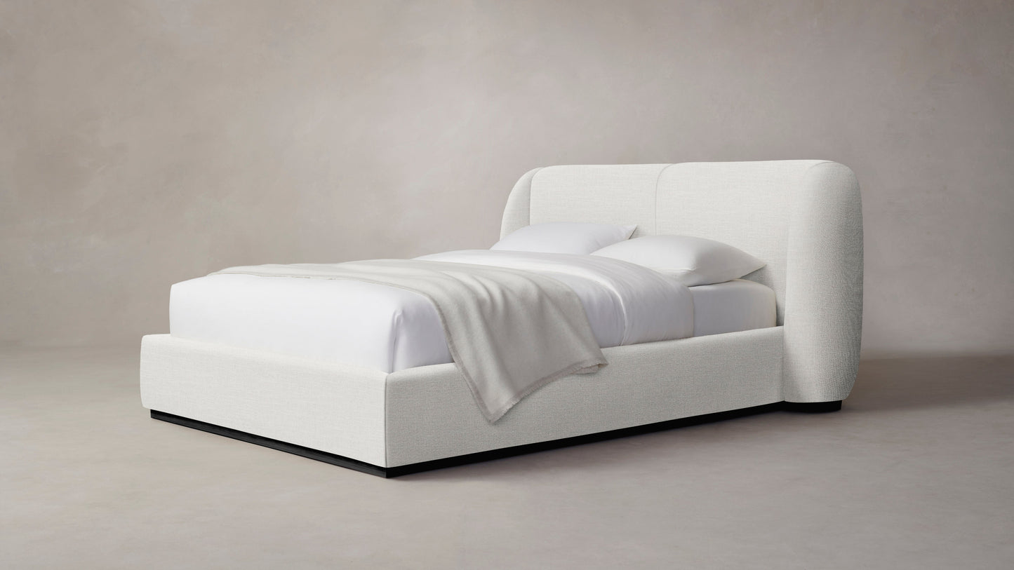 The Smith - Performance Chenille Alabaster Bed - 42" Headboard