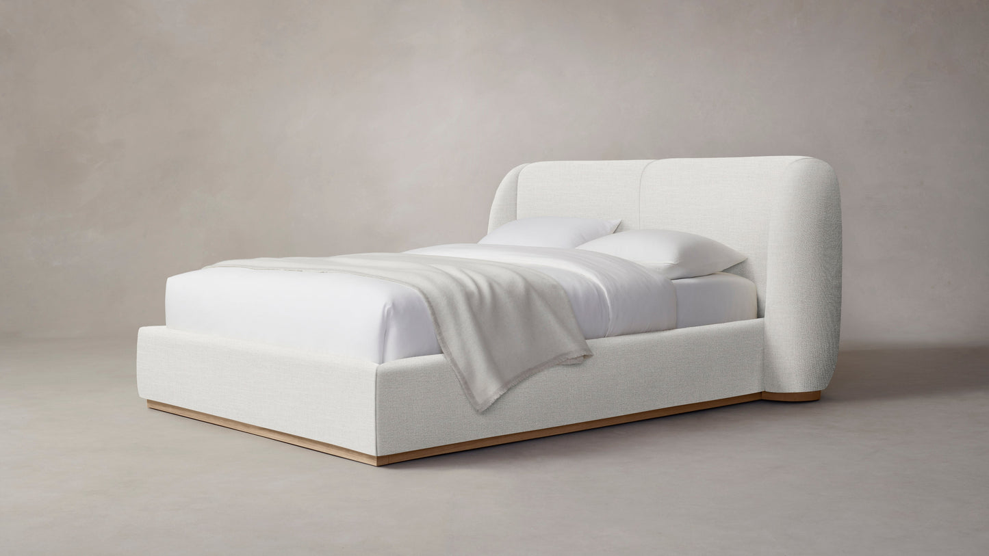 The Smith - Performance Chenille Alabaster Bed - 42" Headboard