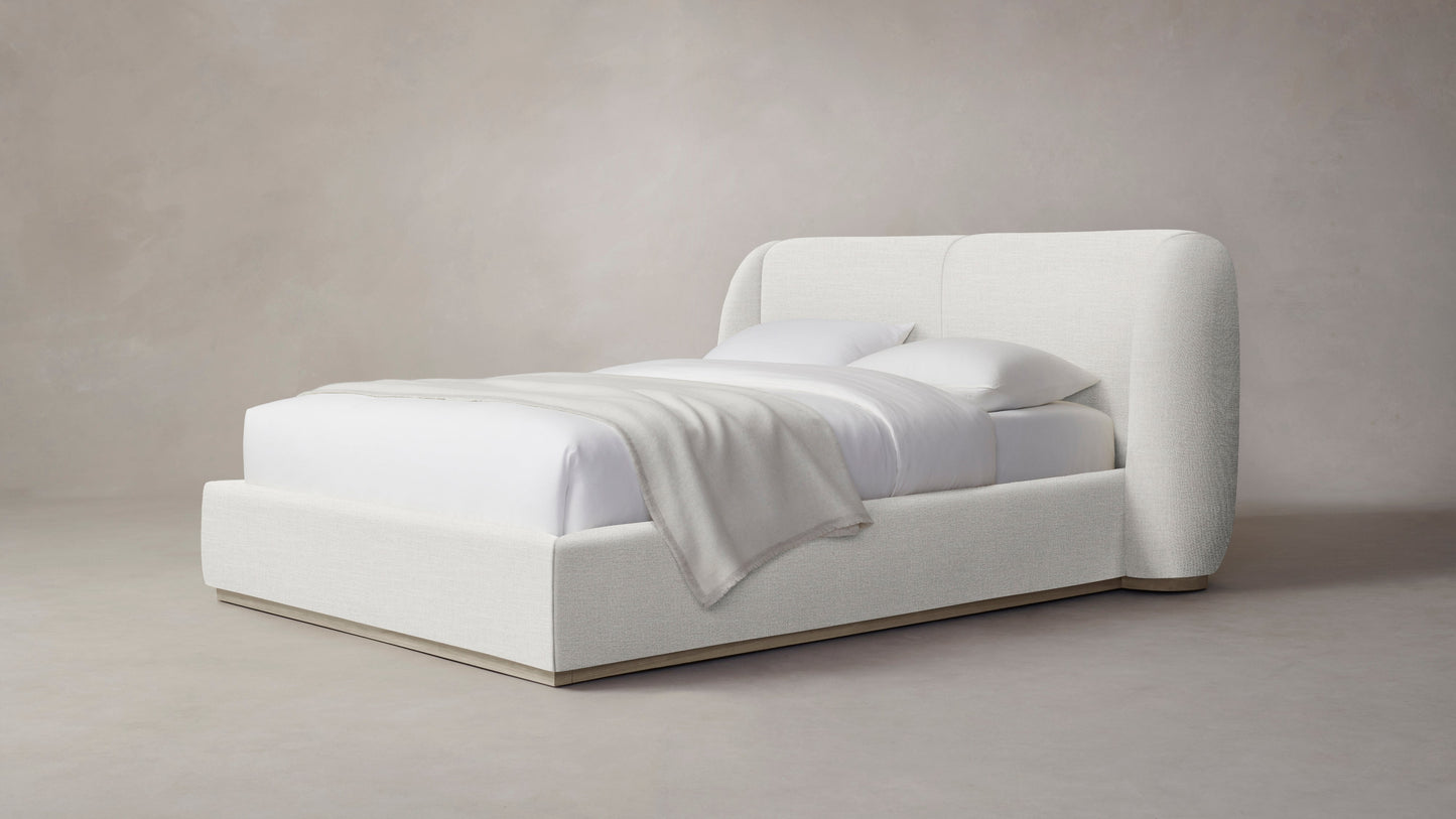 The Smith - Performance Chenille Alabaster Bed - 42" Headboard