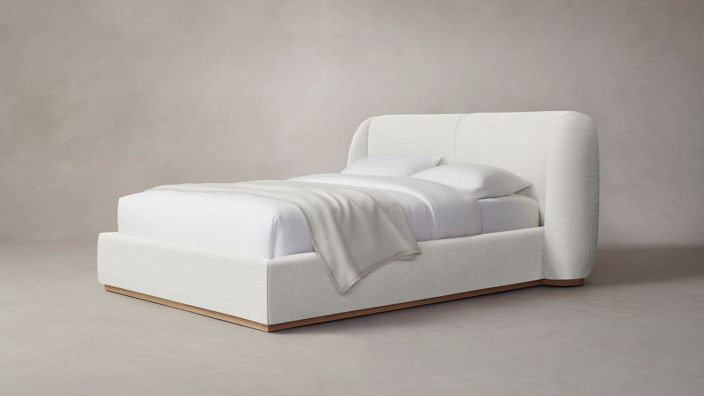The Smith - Performance Chenille Alabaster Bed - 42" Headboard