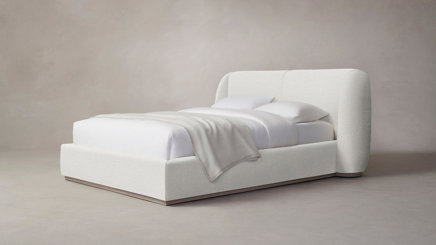 The Smith - Performance Chenille Alabaster Bed - 42" Headboard