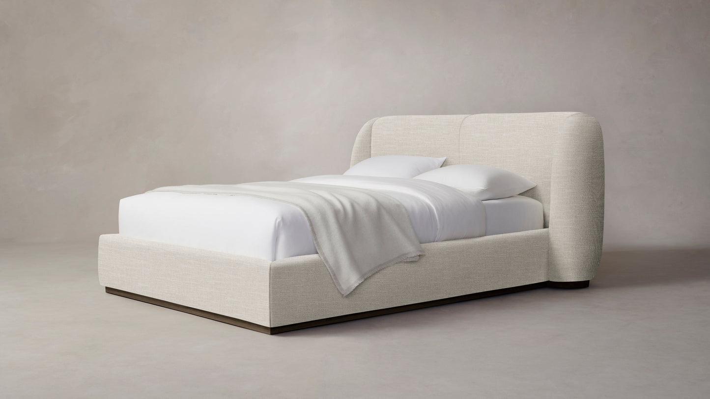 The Smith - Performance Chenille Buff Bed - 42" Headboard