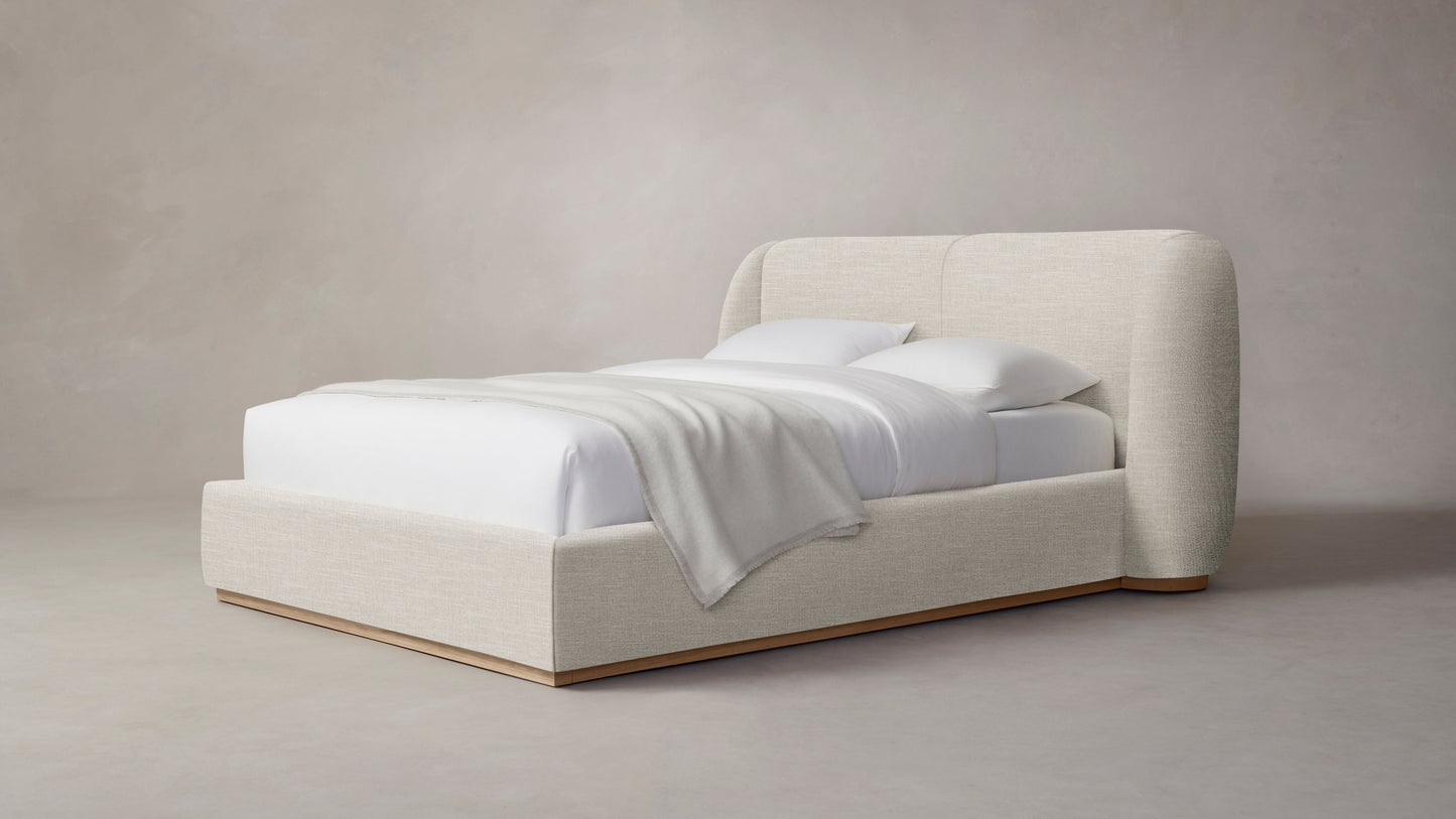 The Smith - Performance Chenille Buff Bed - 42" Headboard