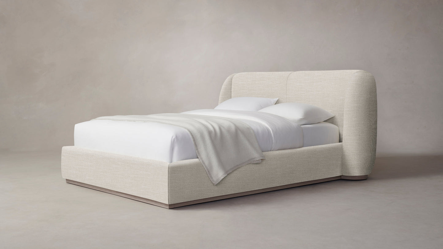 The Smith - Performance Chenille Buff Bed - 42" Headboard