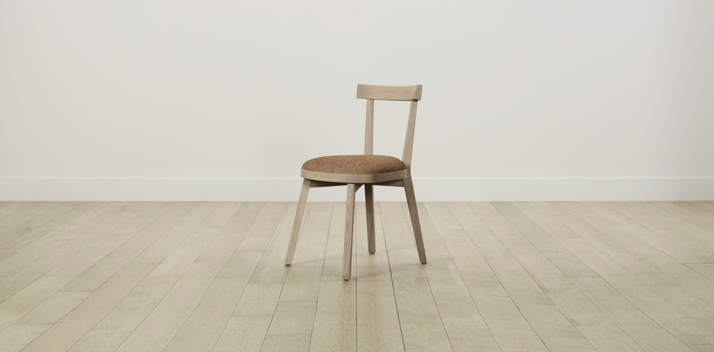 The Allen  - Belgian Linen Chai Dining Chair