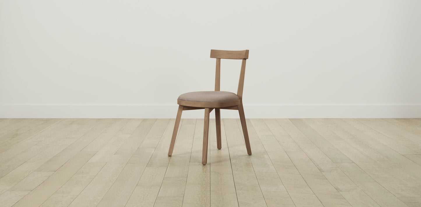 The Allen  - Performance Basketweave Malt Dining Chair