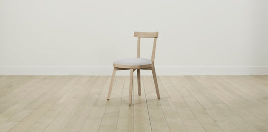 The Allen  - Performance Bouclé Polar Dining Chair