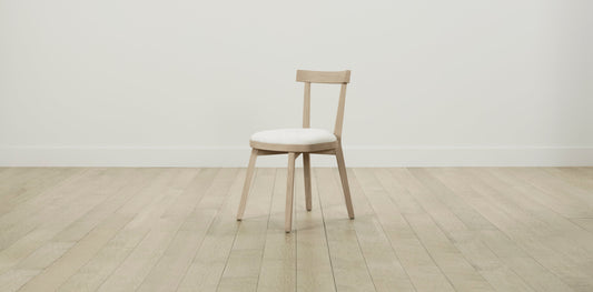 The Allen  - Performance Chevron Powder Dining Chair