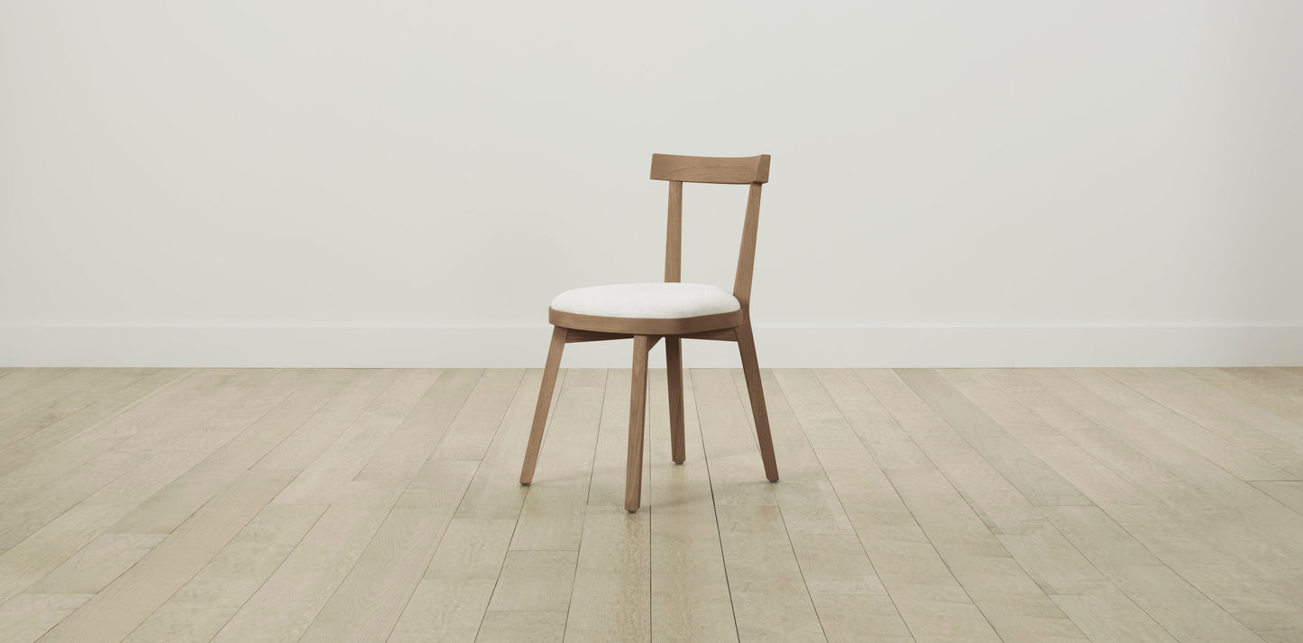 The Allen  - Performance Chevron Powder Dining Chair