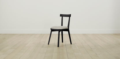 The Allen  - Performance Melange Weave Flint Dining Chair