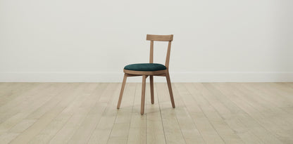 The Allen  - Performance Velvet Emerald Dining Chair