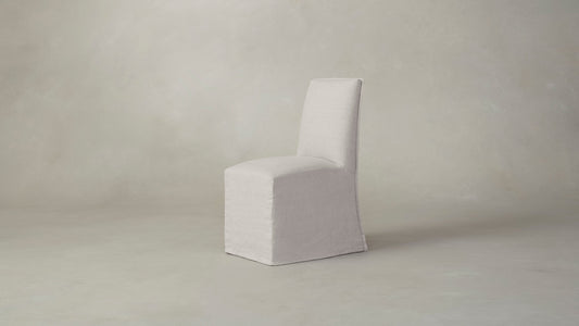 The Beacon  - Performance Stonewashed Linen Dew Dining Chair