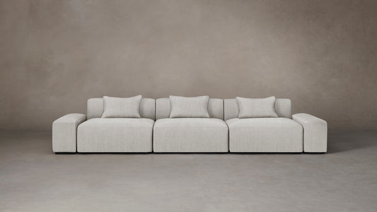 The Breuer Modular  - Performance Tweed Salt Sofa