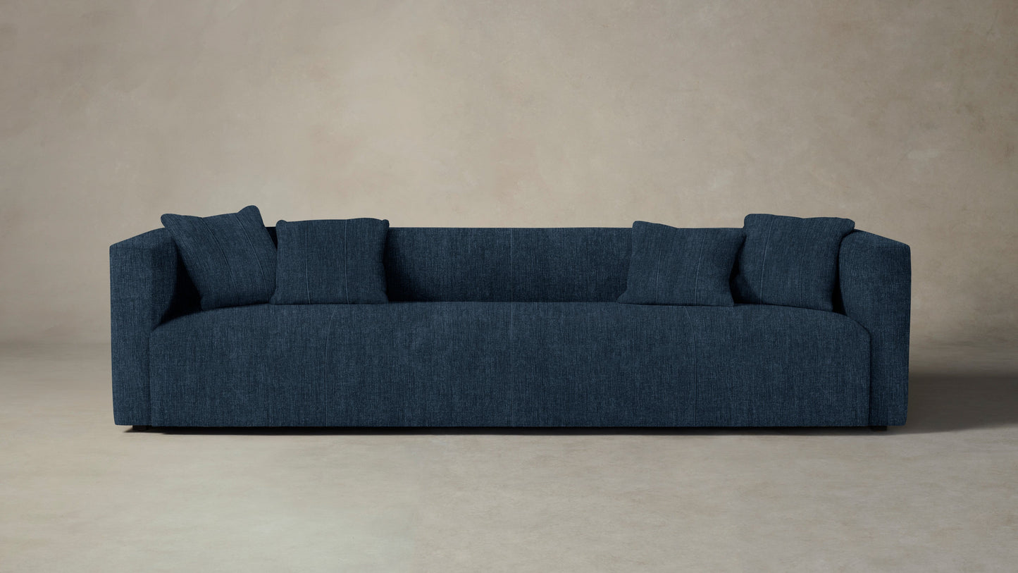 The Breuer  - Performance Tweed Denim Sofa