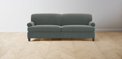 The Carmine  - Mohair Fog Sofa