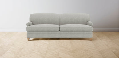 The Carmine  - Performance Melange Weave Flint Sofa