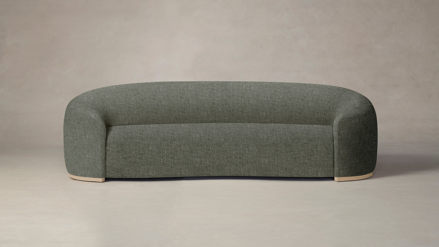 The Chelsea  - Belgian Linen Thyme Sofa