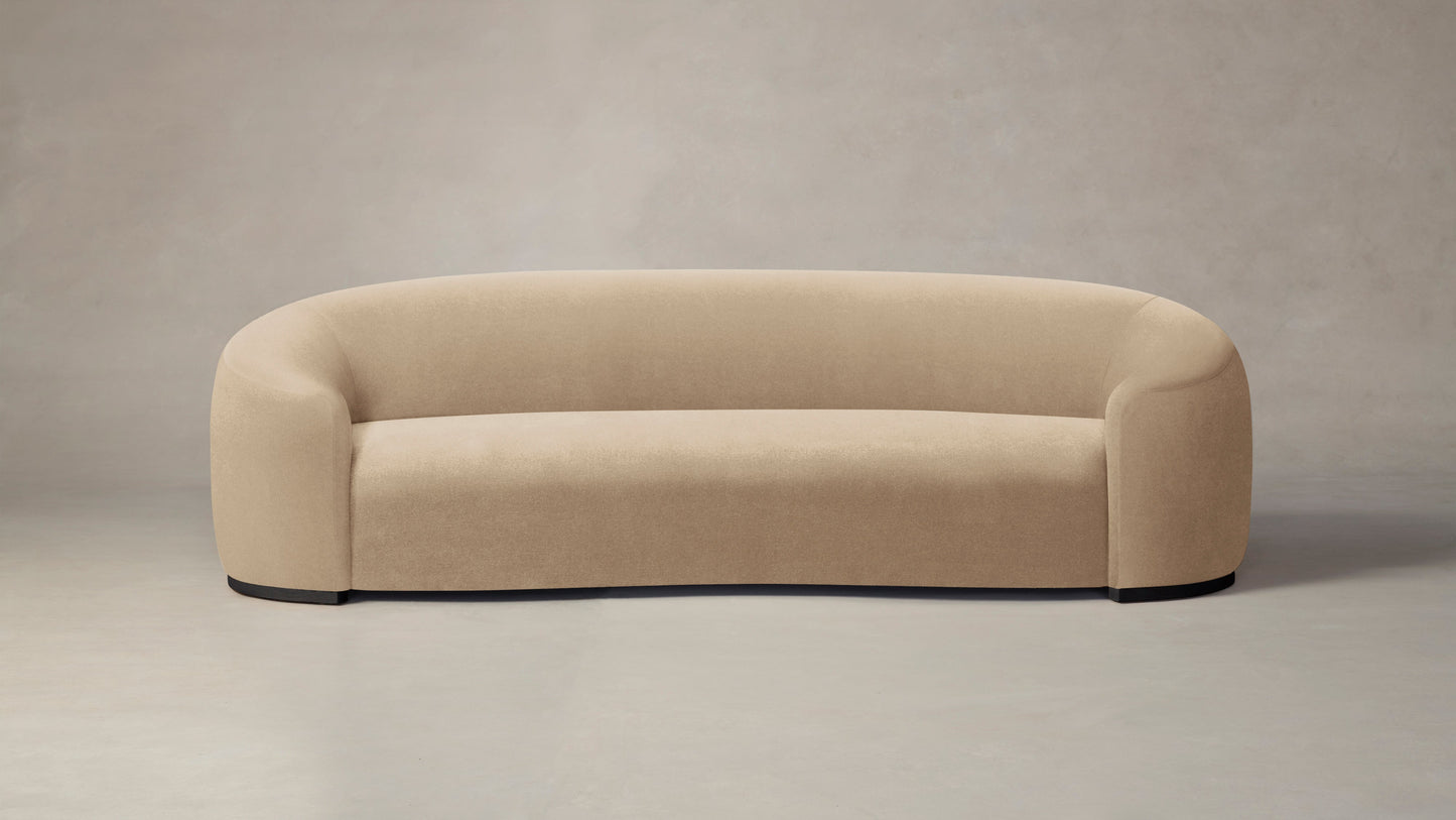 The Chelsea  - Mohair Almond Sofa