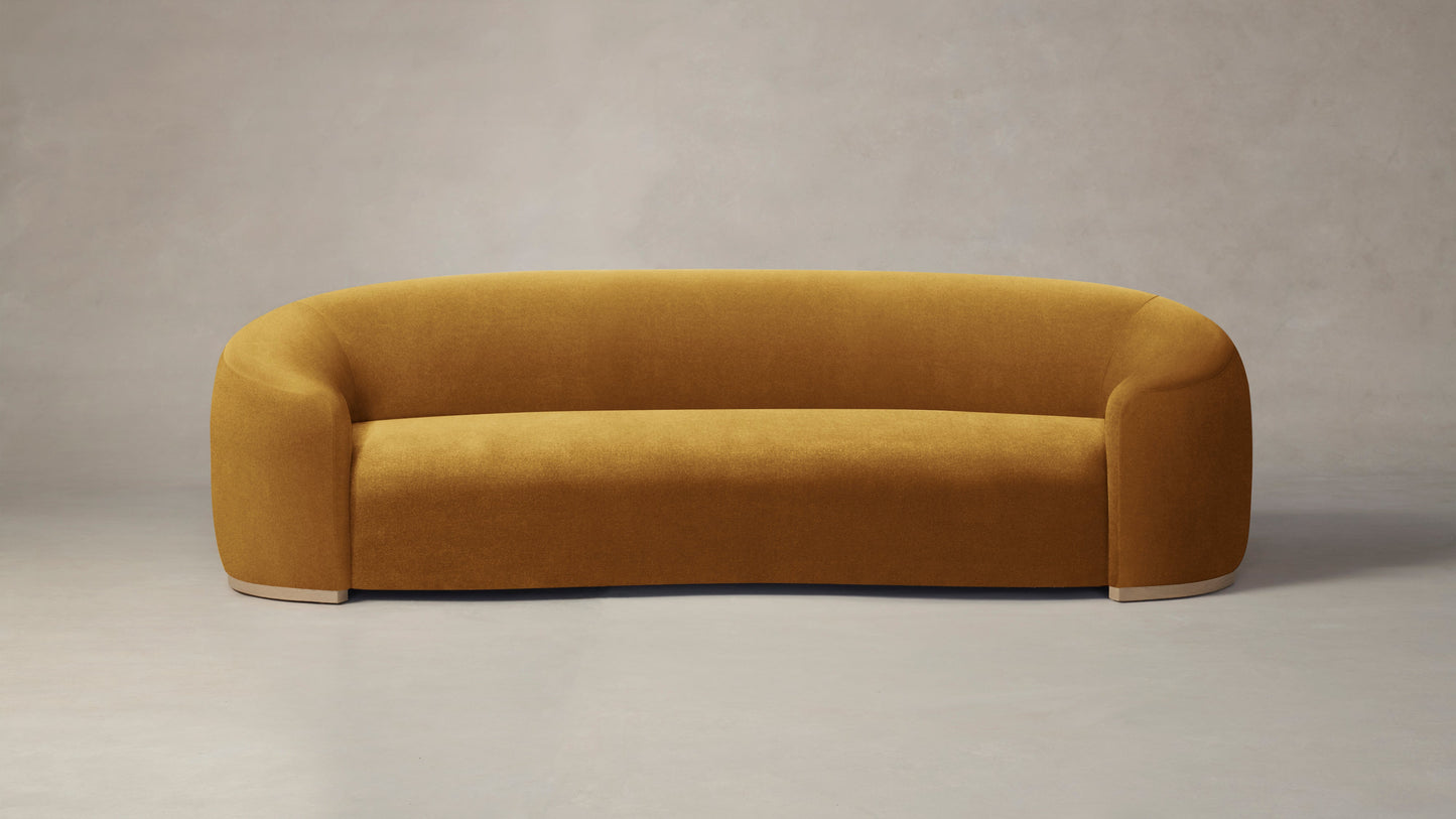 The Chelsea  - Mohair Amber Sofa