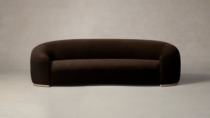 The Chelsea  - Mohair Chocolate Sofa