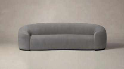 The Chelsea  - Nubuck Leather Asphalt Sofa