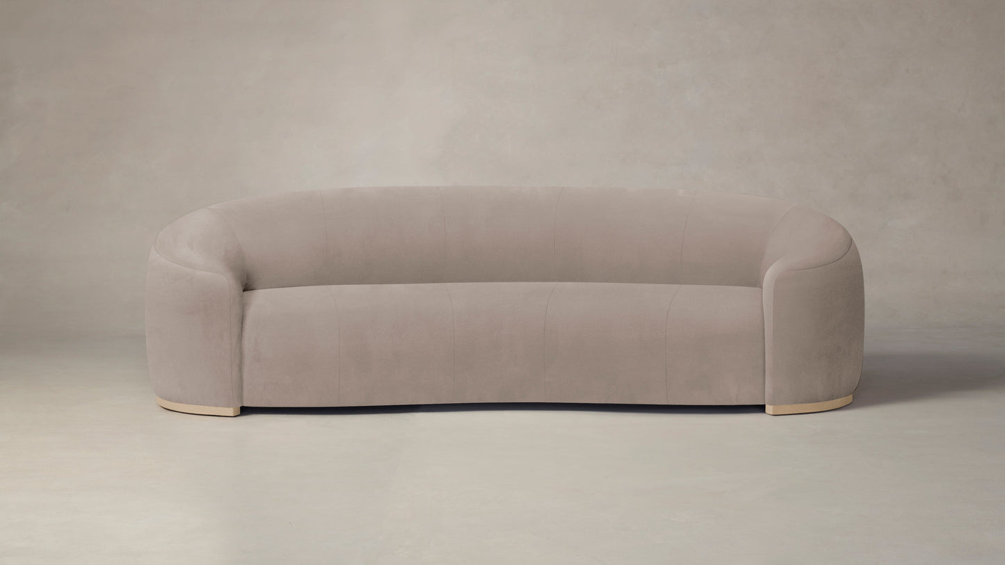 The Chelsea  - Nubuck Leather Fawn Sofa