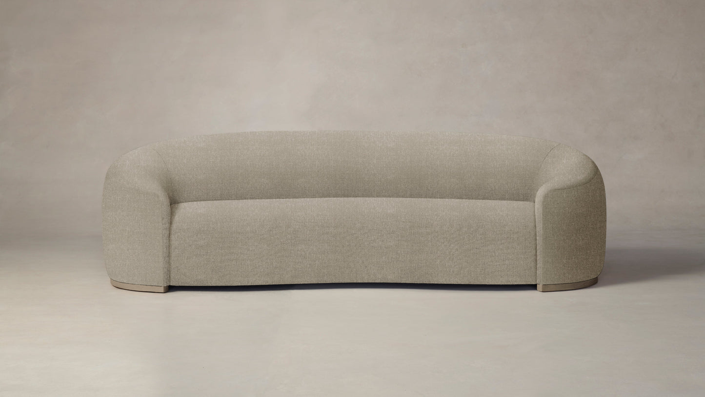 The Chelsea  - Performance Stonewashed Linen Clamshell Sofa