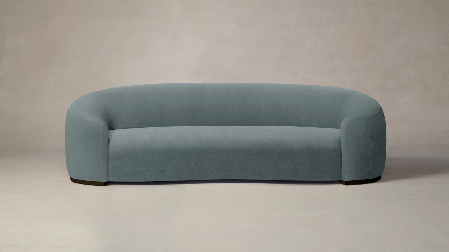 The Chelsea  - Performance Velvet Seafoam Sofa