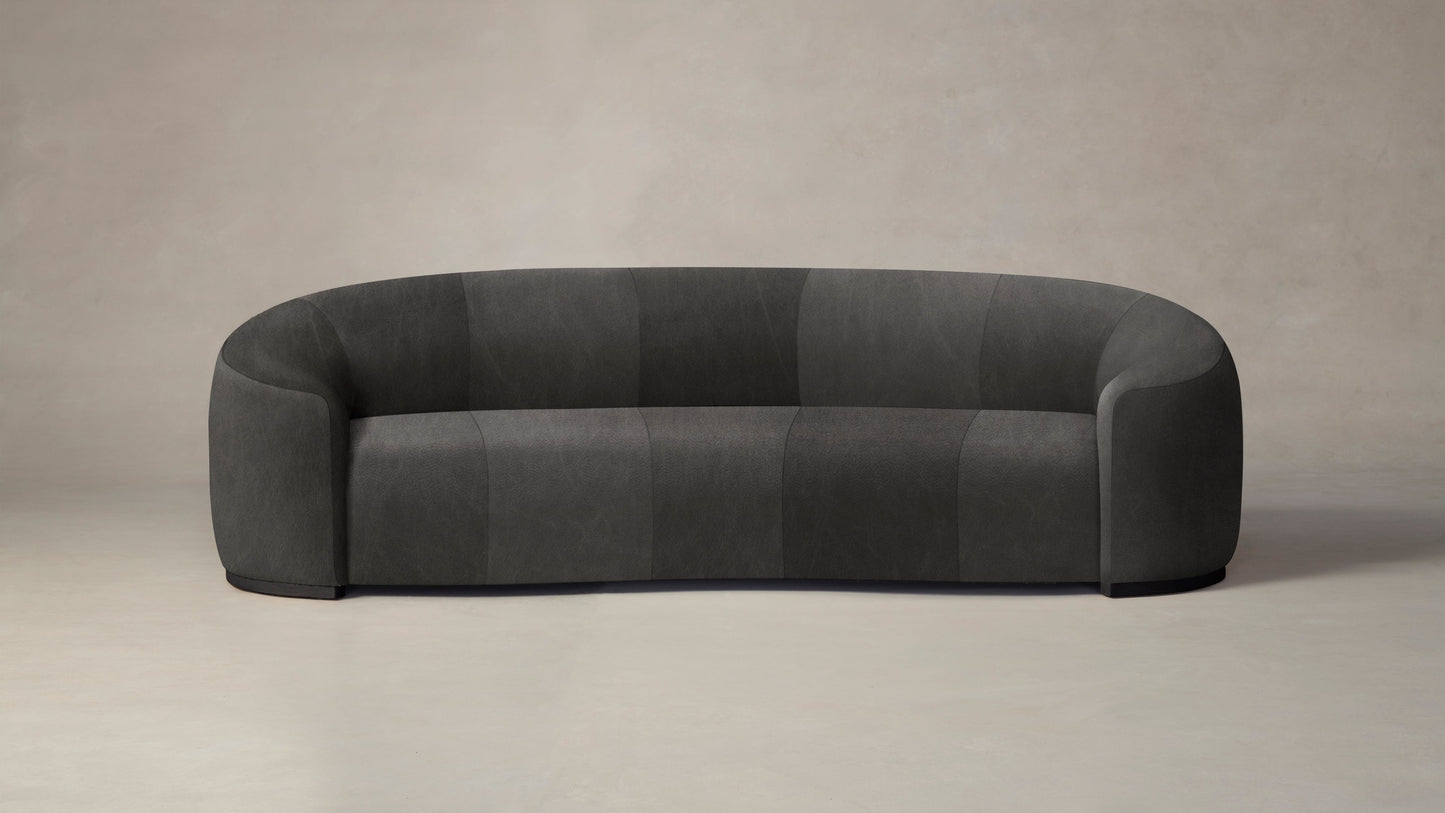 The Chelsea  - Tuscan Leather Seal Sofa