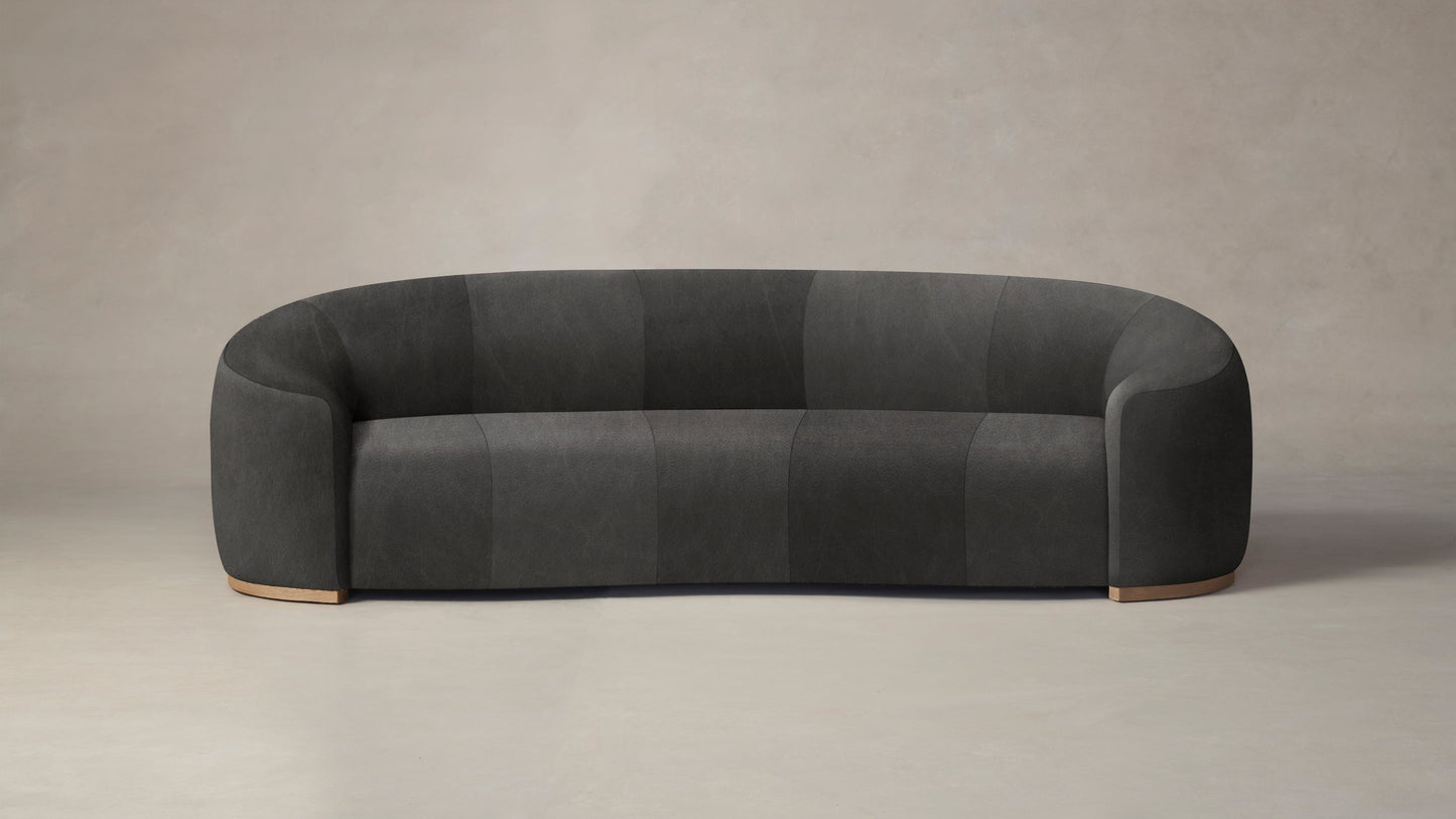 The Chelsea  - Tuscan Leather Seal Sofa