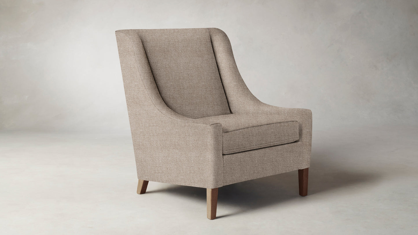 The Chrystie  - Performance Basketweave Malt Chair