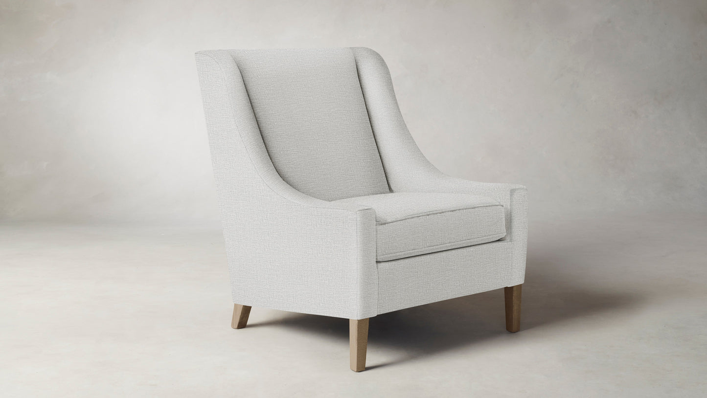 The Chrystie  - Performance Woven Chenille Steel Chair