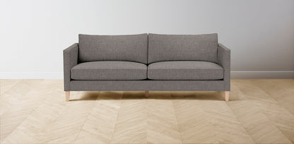 The Crosby  - Belgian Linen Agate Sofa