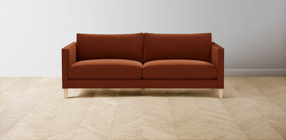 The Crosby  - Mohair Spice Sofa