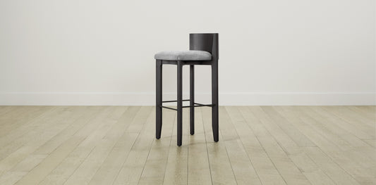 The Delancey with Onyx - Performance Textured Tweed Alpine Bar and Counter Stool