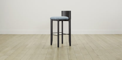 The Delancey with Onyx - Performance Velvet Sky Bar and Counter Stool