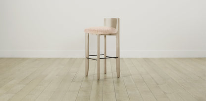 The Delancey with Onyx - Shearling Shea Bar and Counter Stool