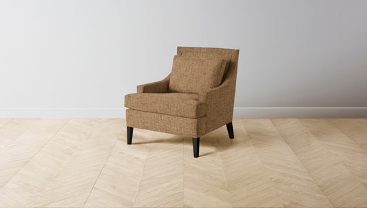 The Downing  - Belgian Linen Chai Chair