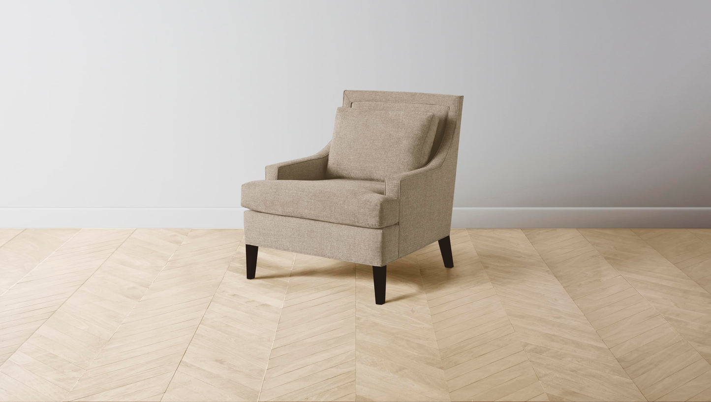 The Downing  - Merino Wheat Chair