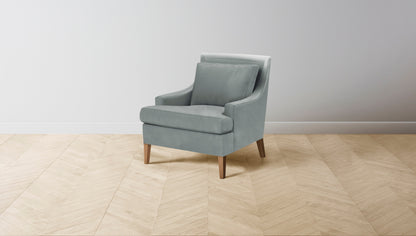 The Downing  - Nubuck Leather Tide Chair