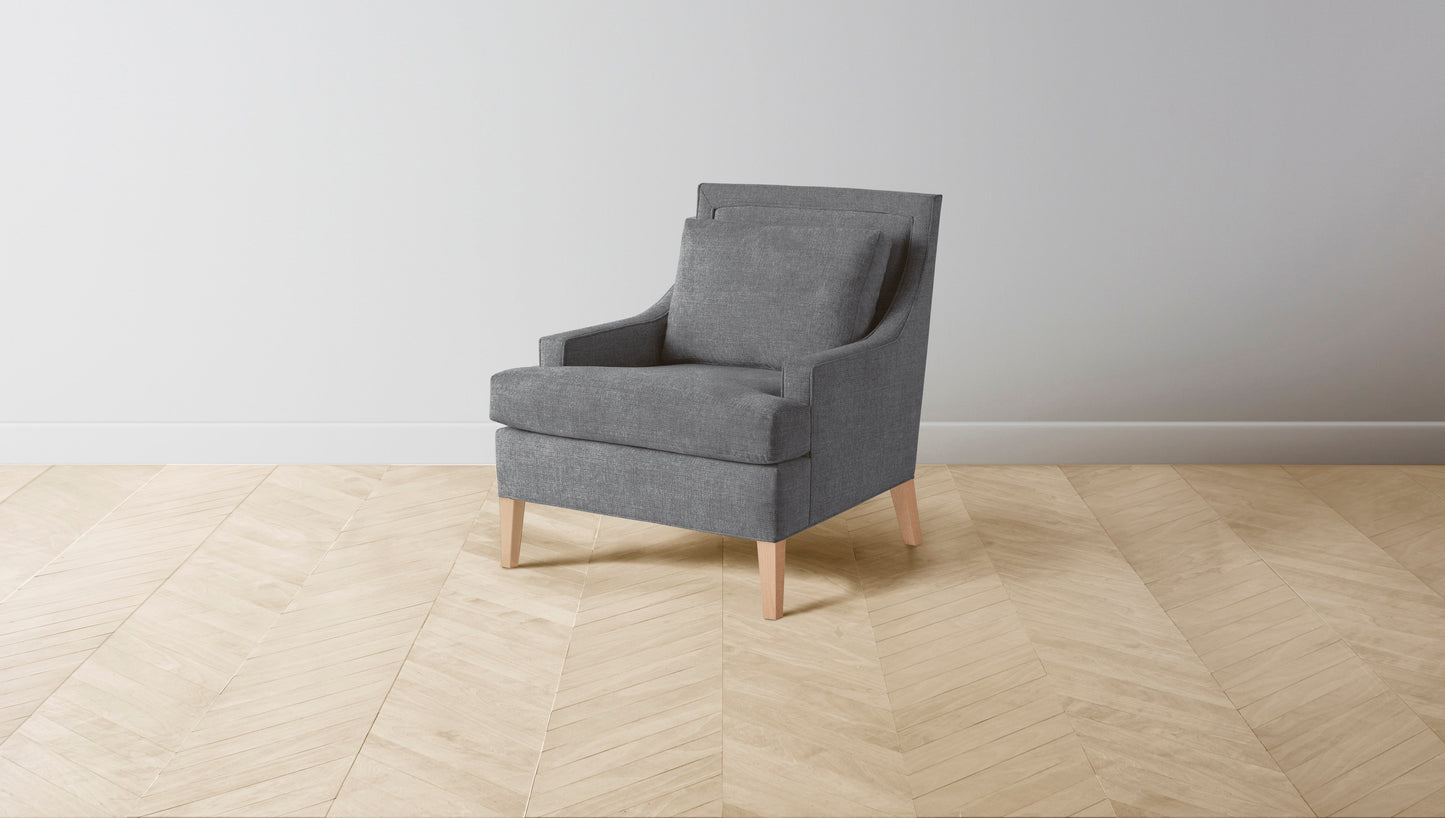 The Downing  - Performance Melange Weave Night Chair