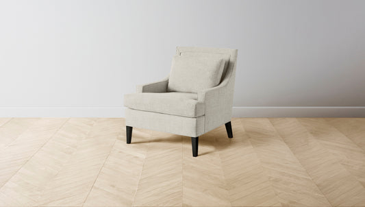 The Downing  - Performance Stonewashed Linen Dew Chair