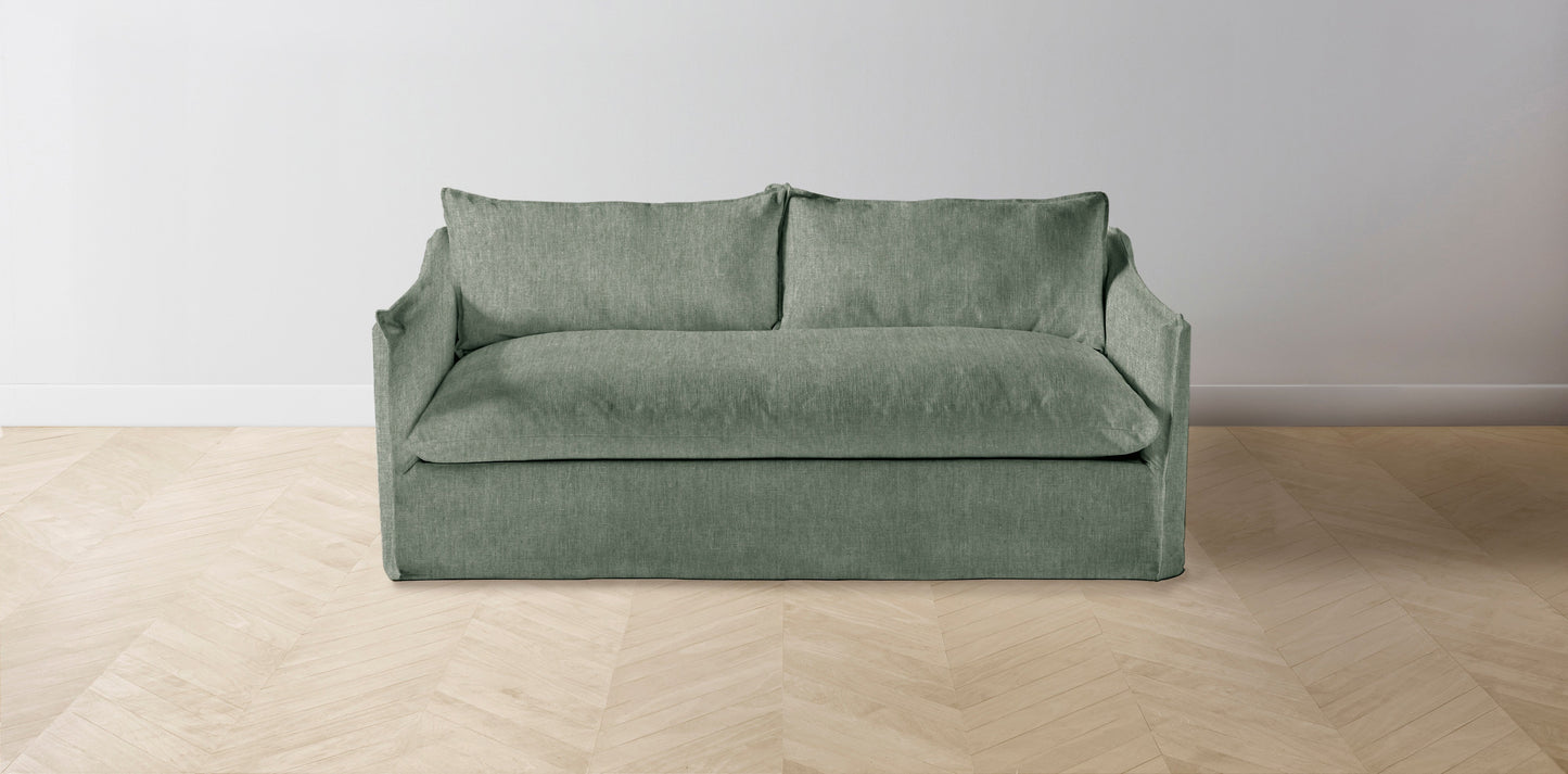 The Dune  - Performance Stonewashed Linen Aspen Sofa