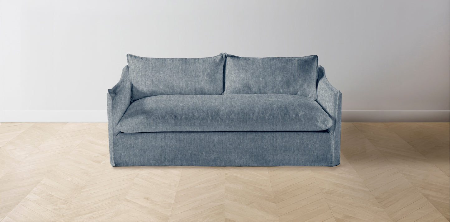 The Dune  - Performance Stonewashed Linen Chambray Sofa