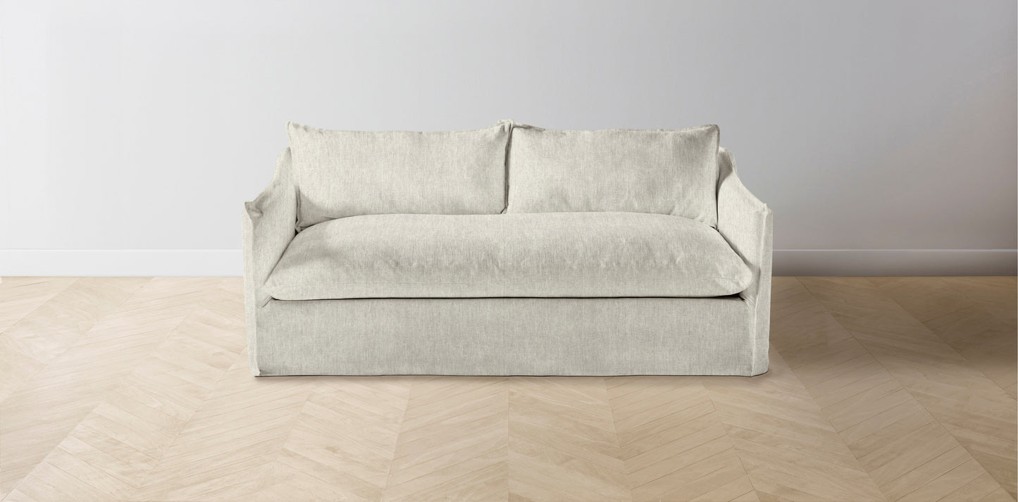 The Dune  - Performance Stonewashed Linen Dew Sofa