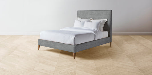 The Essex  - Performance Melange Weave Night Bed - 50" Headboard - Upholstered on reverse