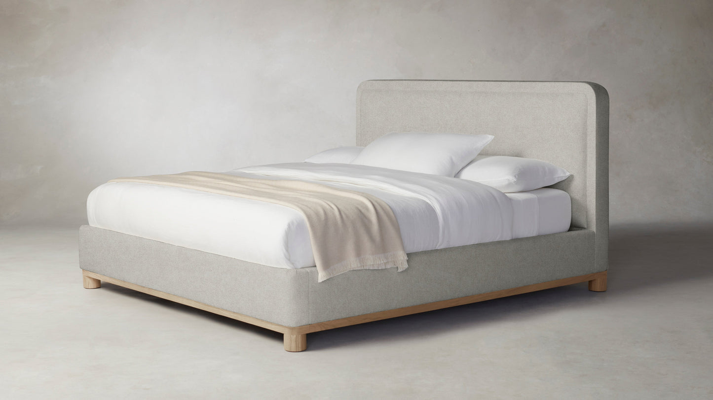 The Kent  - Merino Dusk Bed - 53" Headboard