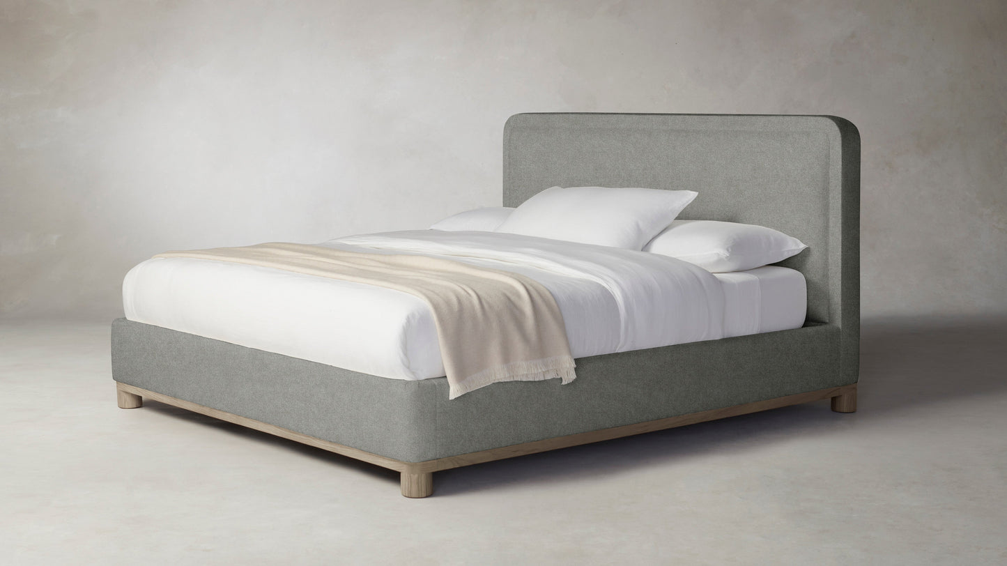 The Kent  - Merino Granite Bed - 41" Headboard