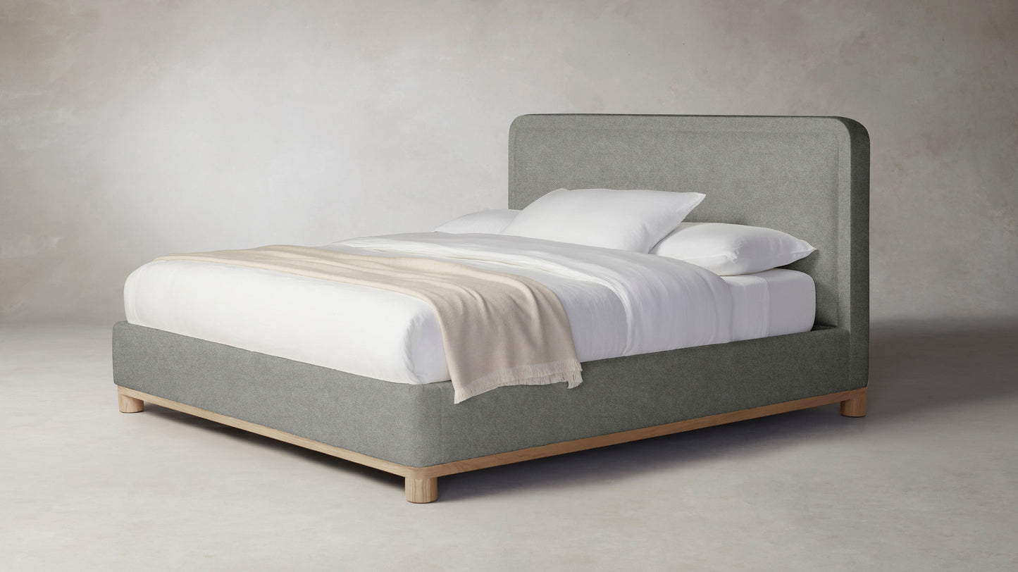 The Kent  - Merino Granite Bed - 41" Headboard