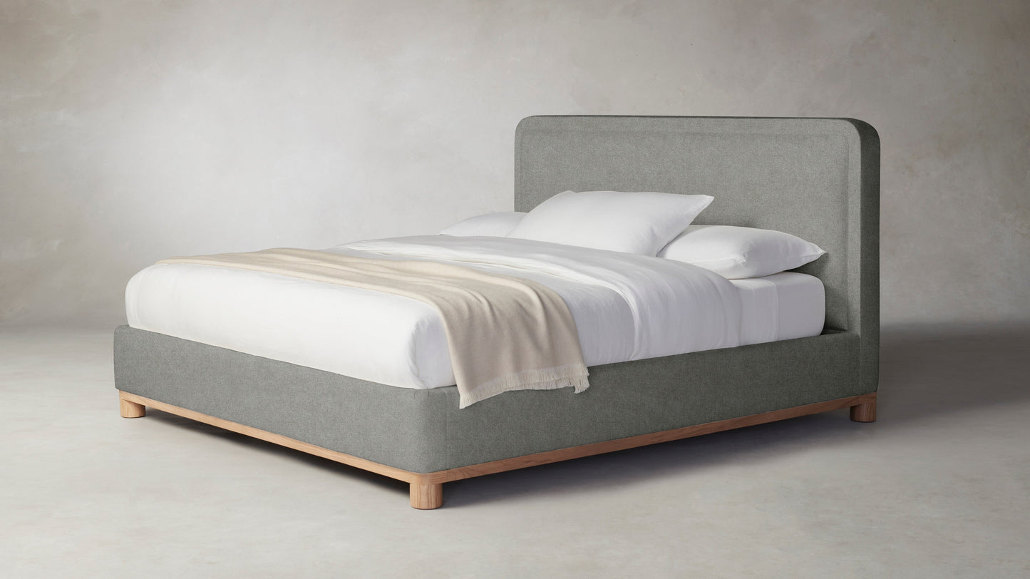 The Kent  - Merino Granite Bed - 47" Headboard